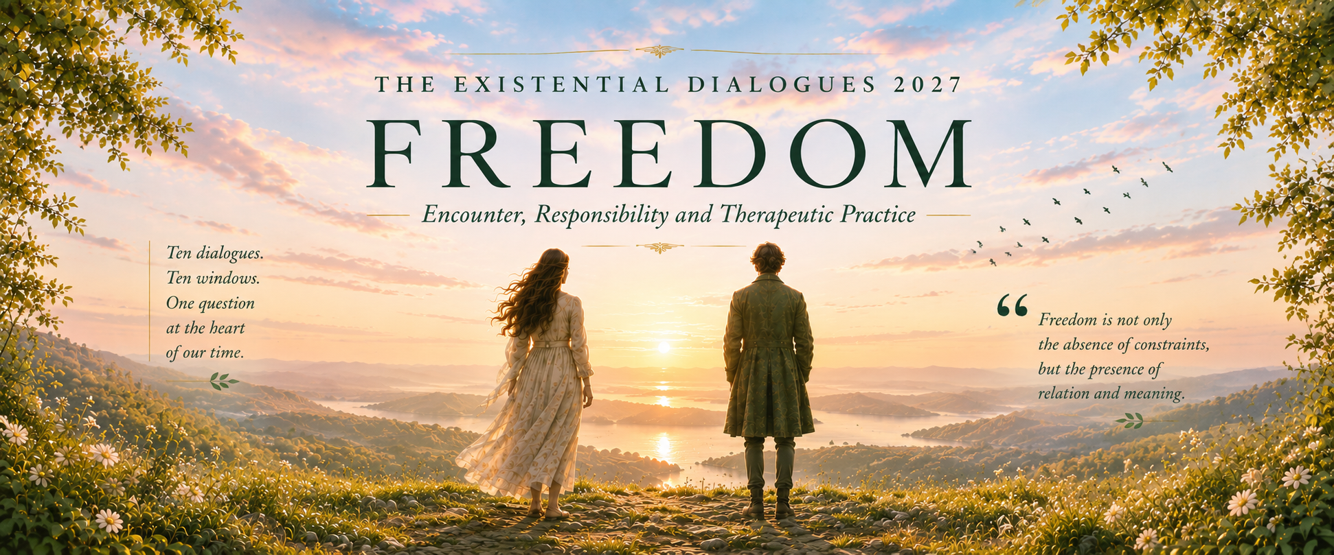 Banner Freedom con letras
